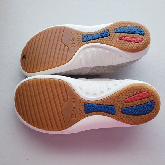 Spenco Comfort Slides Clogs Slip Ons Size 6.5 Suede Beige Gray - Picture 6 of 7